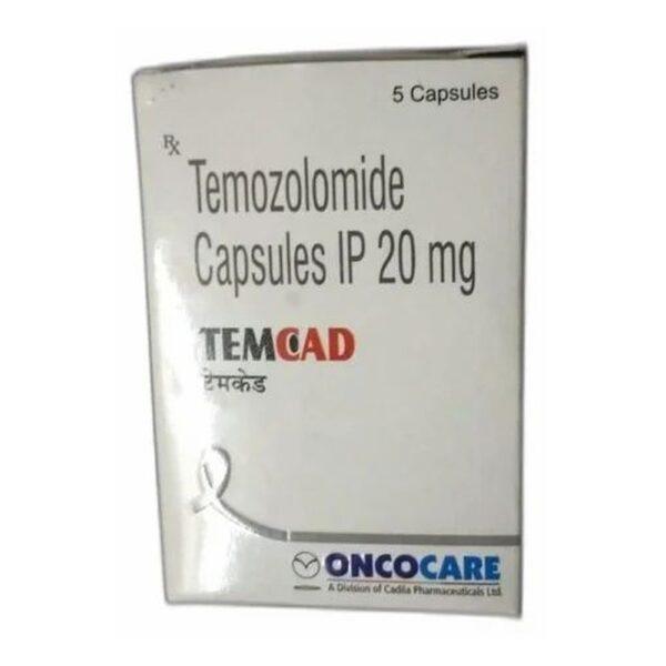 Temcad 20 mg Capsules - Temozolomide - Temcad