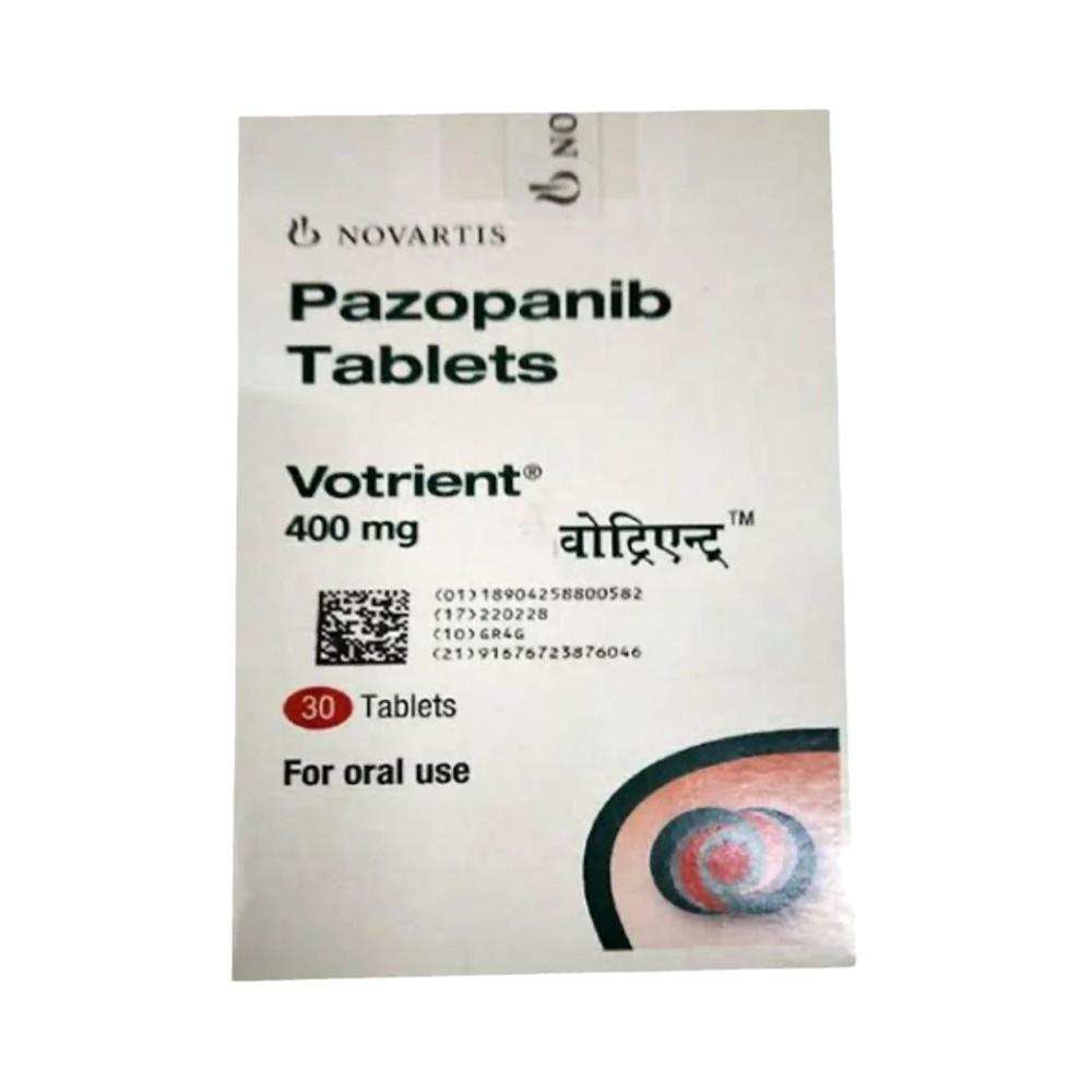 Votrient 400 mg Tablets — Pazopanib 400 mg