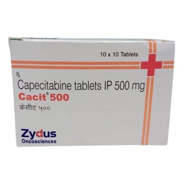 Cacit 500 mg Tablets - Capecitabine - Cacit