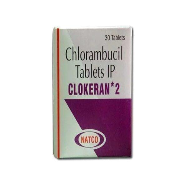 Clokeran 2 mg Tablets - Chlorambucil - Clokeran