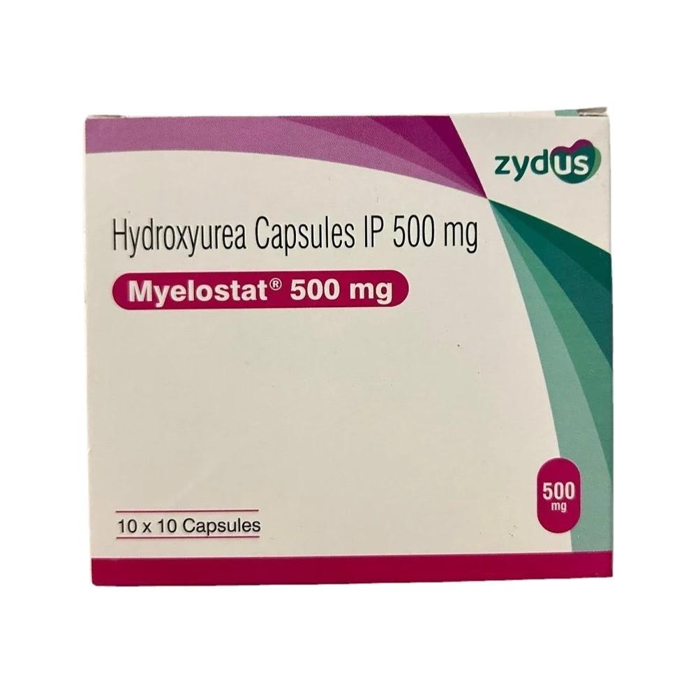 Myelostat 500 mg Capsule — Hydroxyurea 500 mg
