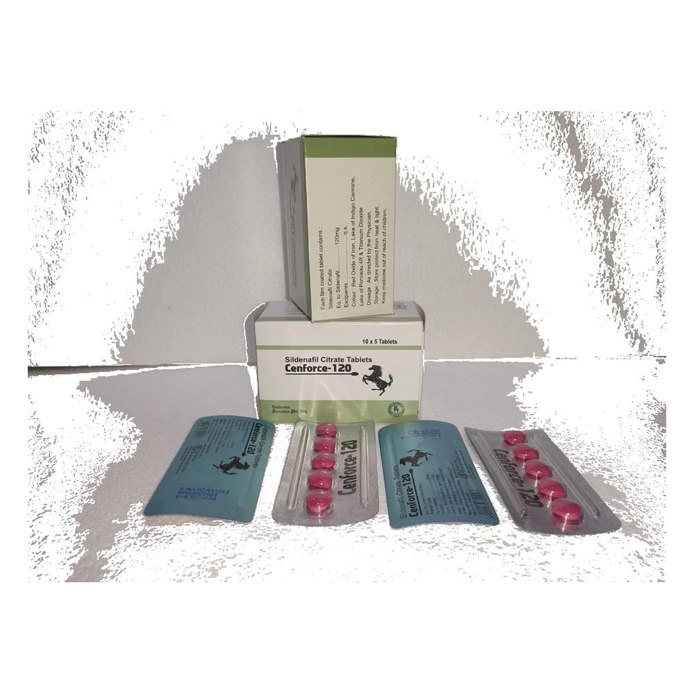 Cenforce 120 mg Tablets - Sildenafil Citrate - Cenforce