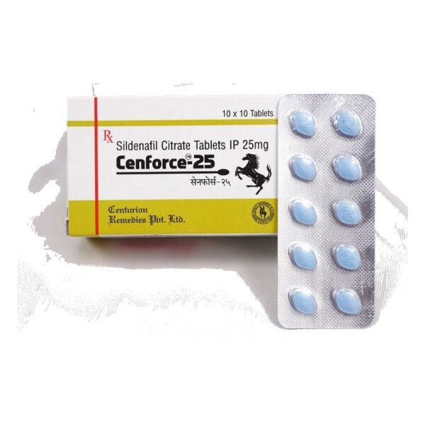 Cenforce 25 mg Tablets - Sildenafil Citrate - Cenforce