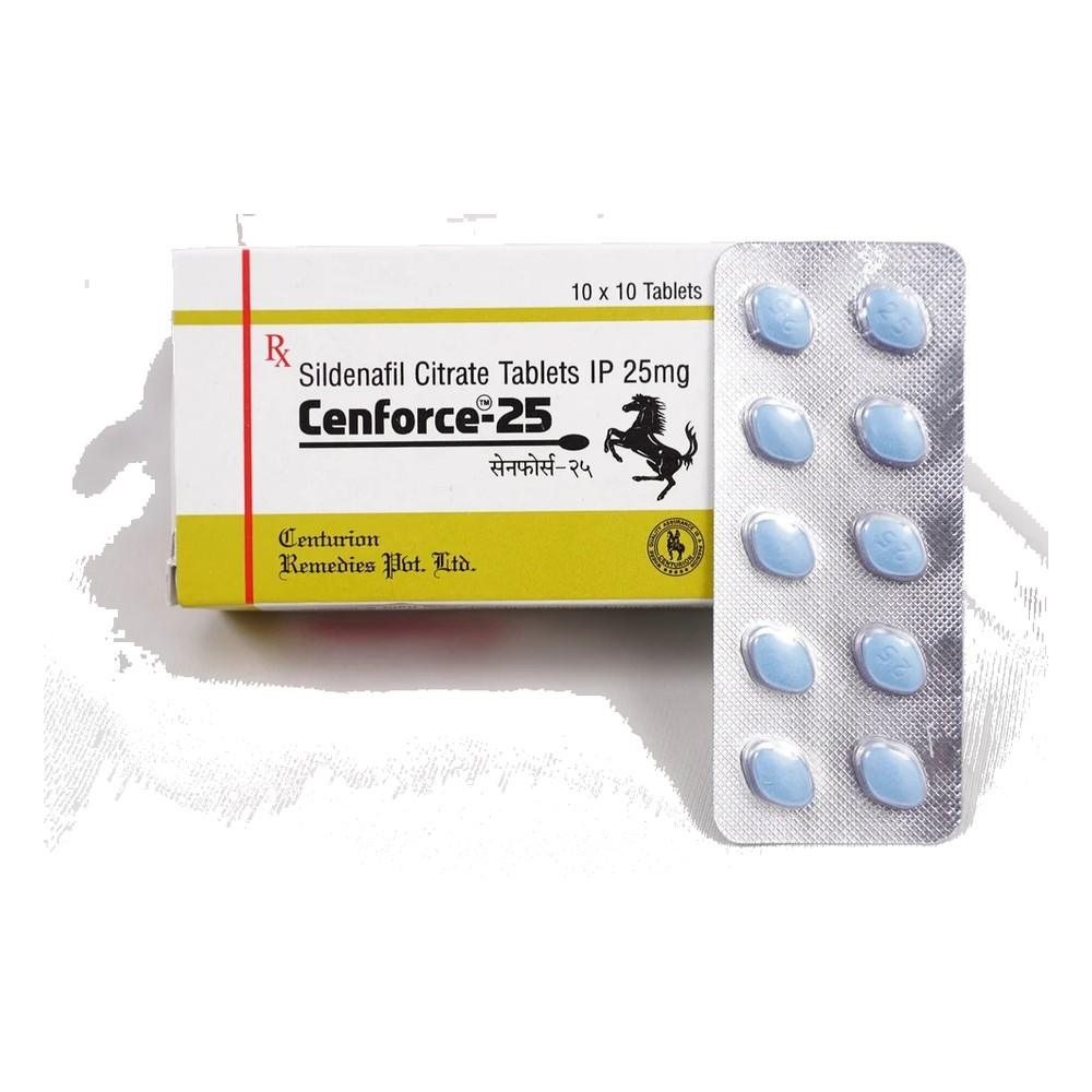 Cenforce 25 mg Tablets - Sildenafil Citrate - Cenforce