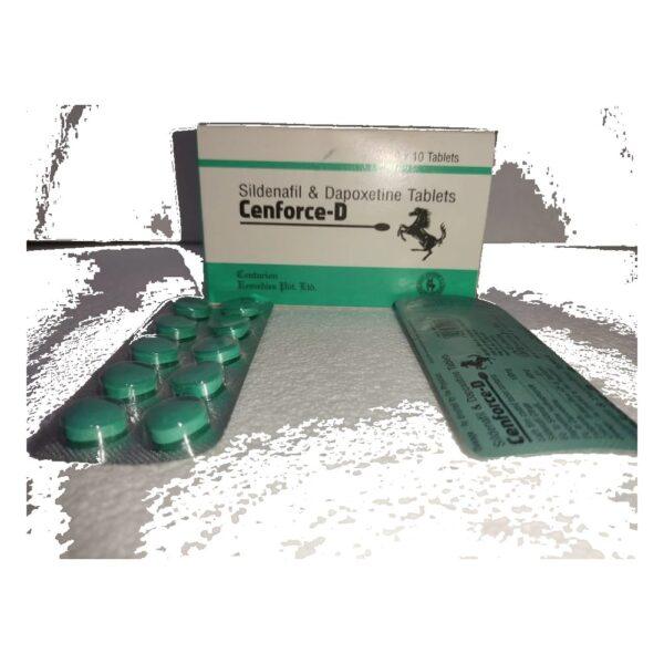 Cenforce-D Tablets - Dapoxetine, Sildenafil Citrate - Cenforce-d