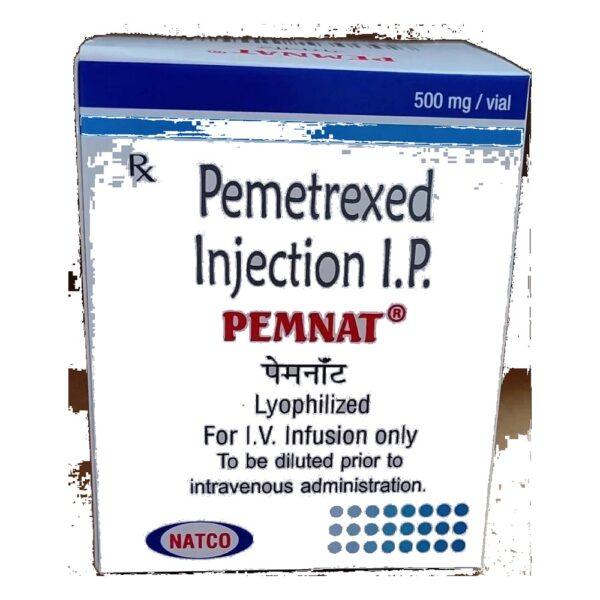 Pemnat 500 mg Injection - Pemetrexed - Pemnat