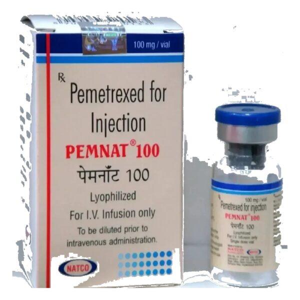 Pemnat 100 mg Injection - Pemetrexed - Pemnat
