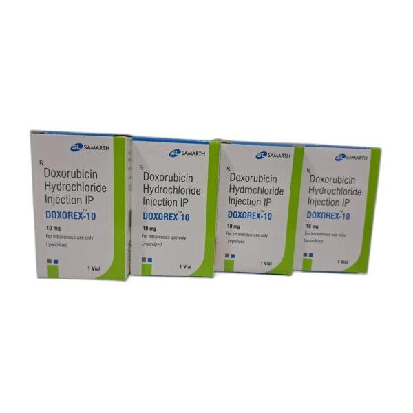 Doxorex 10 mg Injection - Doxorubicin - Doxorex