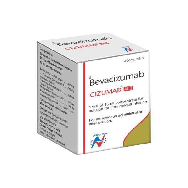 Cizumab 400 mg Injection - Bevacizumab - Cizumab