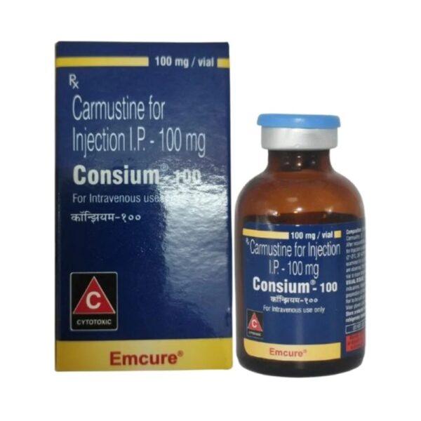 Consium 100 mg Injection - Carmustine - Consium