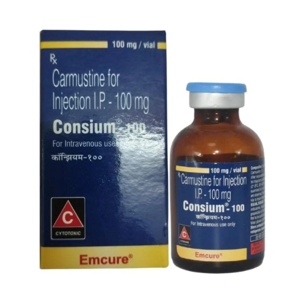 Consium 100 mg Injection — Carmustine 100 mg