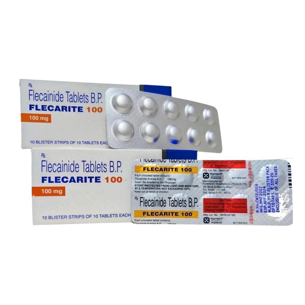 Flecarite 100 mg Tablets - Flecainide - Flecarite