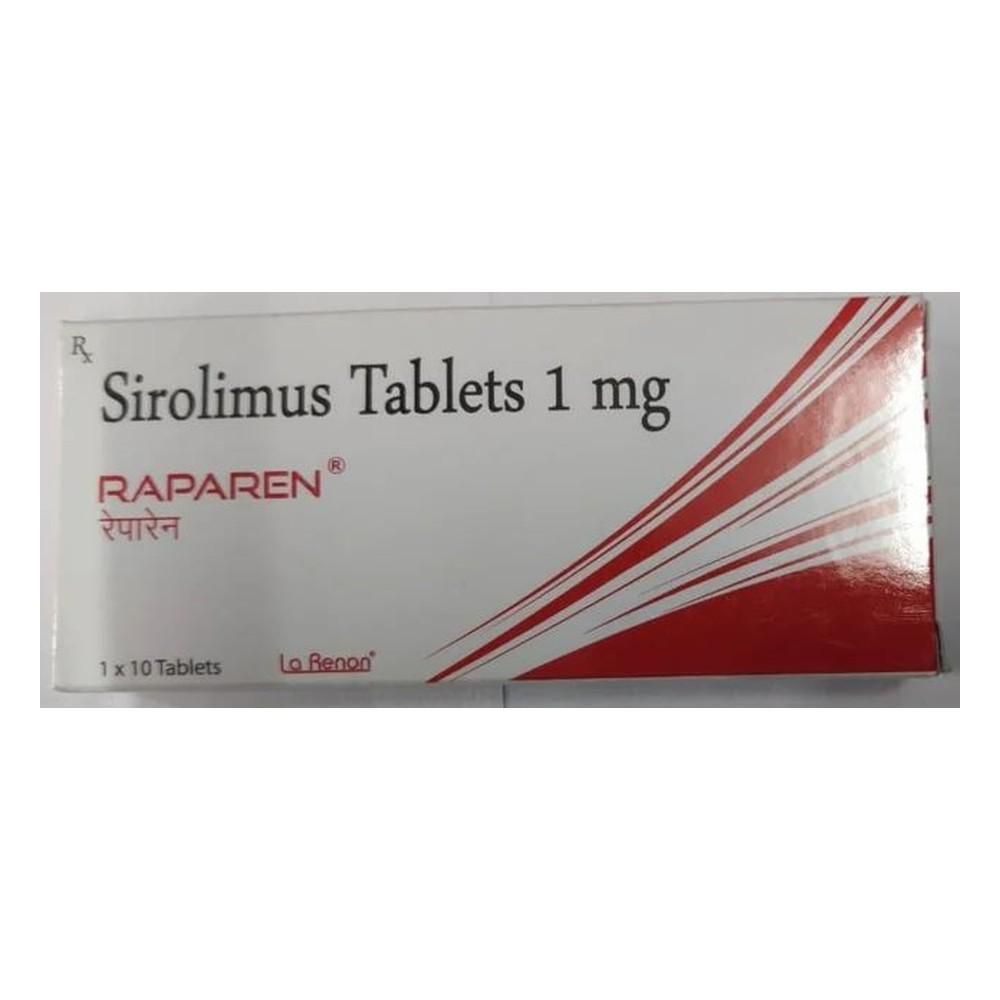 Raparen 1 mg Tablet - Sirolimus - Raparen