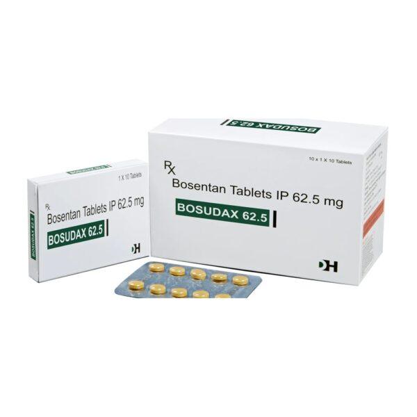 Bosudax 62.5 mg Tablet - Bosentan - Bosudax