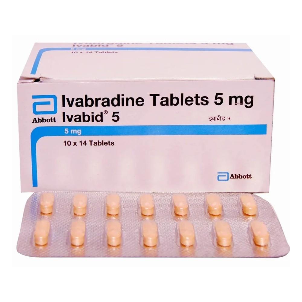 Ivabid 5 mg Tablets - Ivabradine - Ivabid