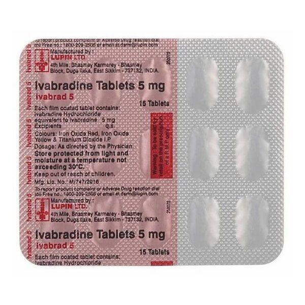 Ivabrad 5 mg Tablets - Ivabradine - Ivabrad