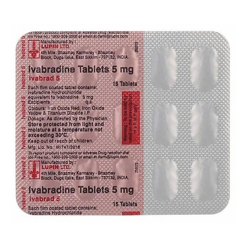 Ivabrad 5 mg Tablets - Ivabradine - Ivabrad