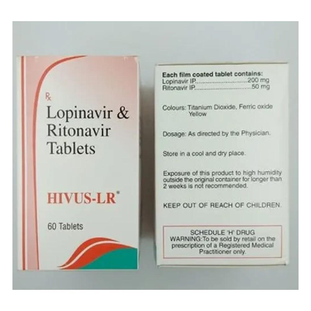 Hivus LR Tablets - Lopinavir, Ritonavir - Hivus-lr