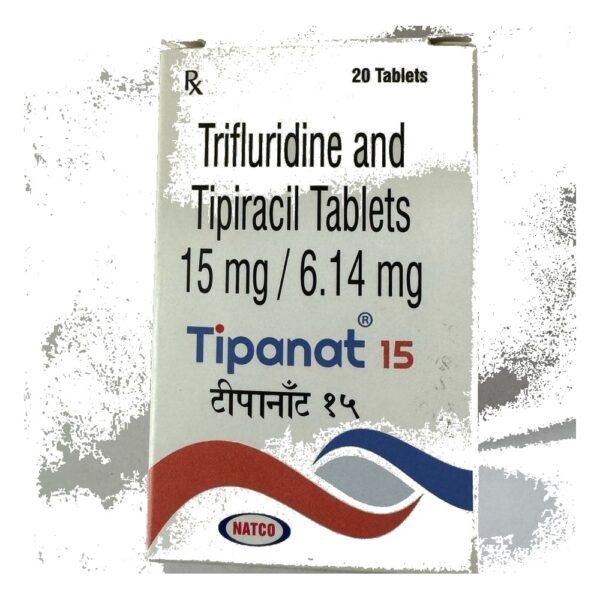 Tipanat 15 mg Tablets - Tipiracil, Trifluridine - Tipanat