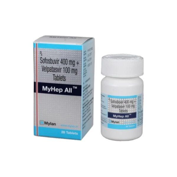 Myhep All Tablet - Sofosbuvir, Velpatasvir - Myhep All