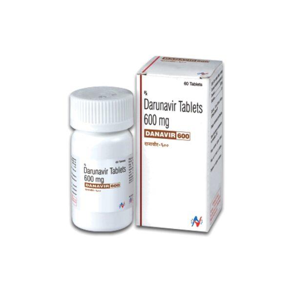Danavir 600 mg Tablets - Darunavir - Danavir