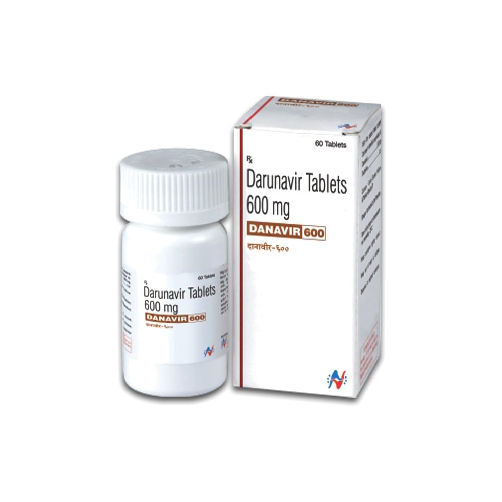 Danavir 600 mg Tablets - Darunavir - Danavir