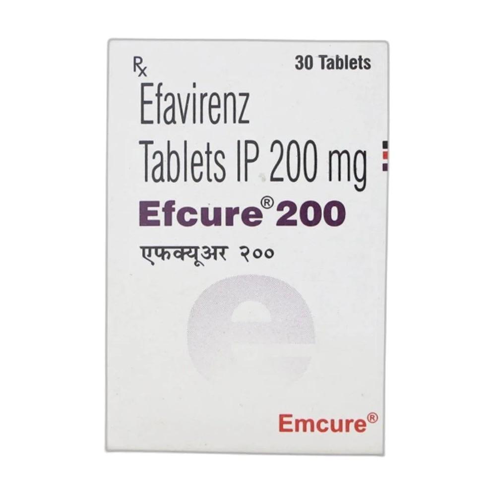 Efcure 200 mg Tablets - Efavirenz - Efcure