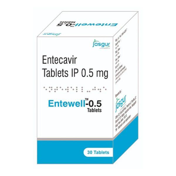 Entewell 0.5 mg Tablets - Entecavir - Entewell