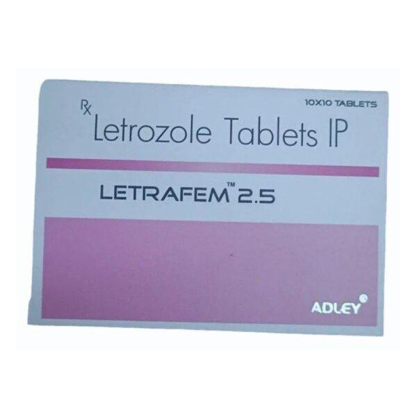 Letrafem 2.5 mg Tablets - Letrozole - Letrafem
