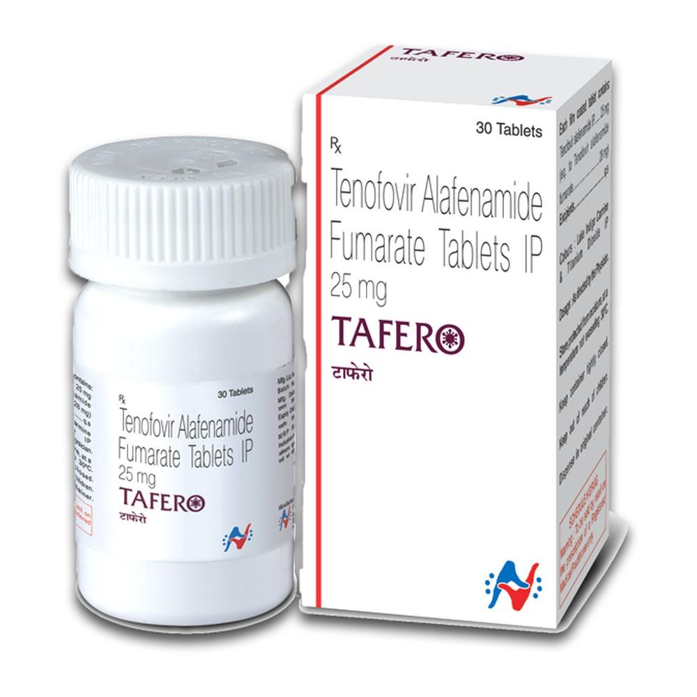 Tafero 25 mg Tablets - Tenofovir Alafenamide - Tafero