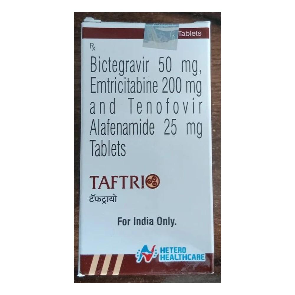 Taftrio Tablets - Bictegravir, Emtricitabine, Tenofovir Alafenamide - Taftrio