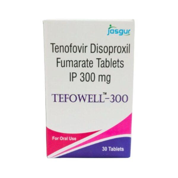 Tefowell 300 mg Tablets - Tenofovir Disoproxil Fumarate - Tefowell