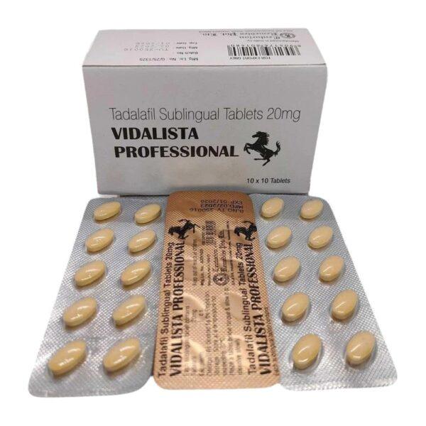 Vidalista Professional 20 mg Tablets