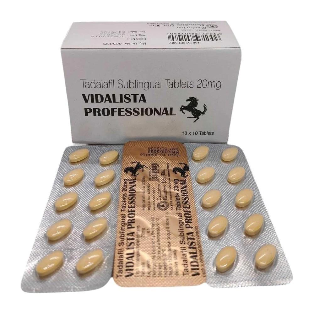 Vidalista Professional 20 mg Tablets