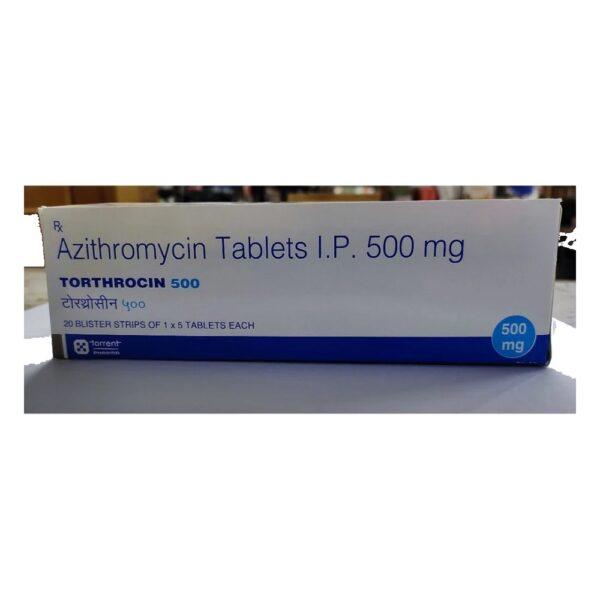 Torthrocin 500 mg Tablets - Azithromycin - Torthrocin