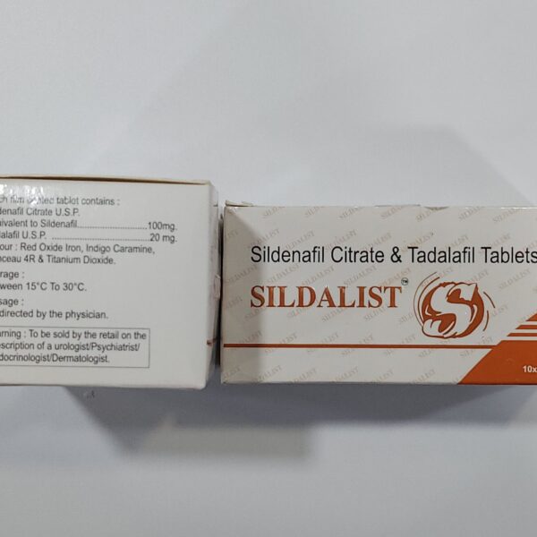Sildalist Tablets - SILDENAFIL CITRATE - Sildalist