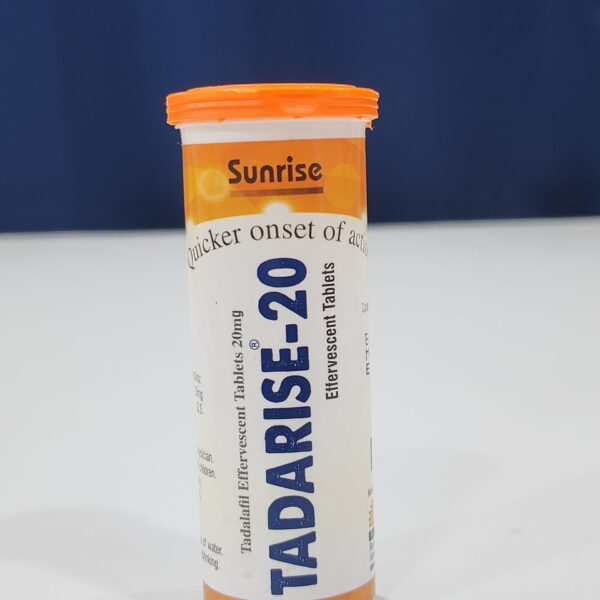 Tadarise Effervescent 20 mg Tablets - TADALAFIL - Tadarise