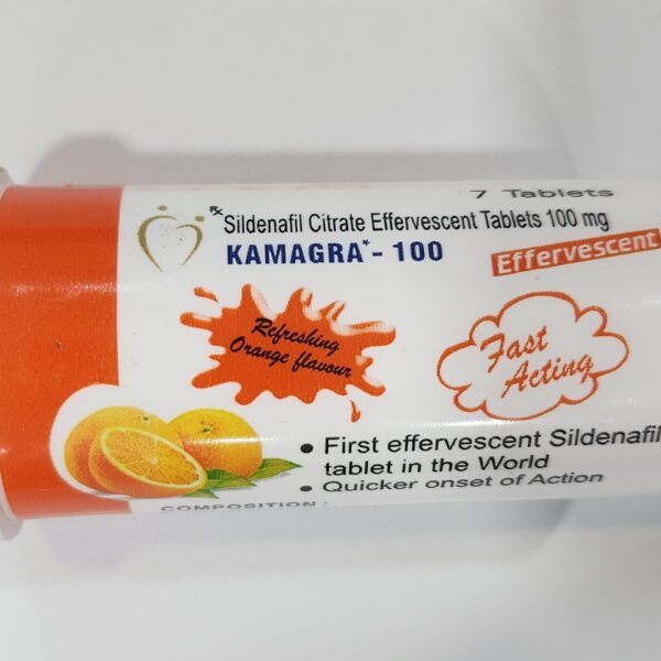 Kamagra Effervescent 100 mg Tablets - SILDENAFIL CITRATE - Kamagra