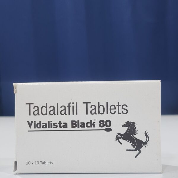 Vidalista Black 80 mg Tablets - TADALAFIL - vidalista Black