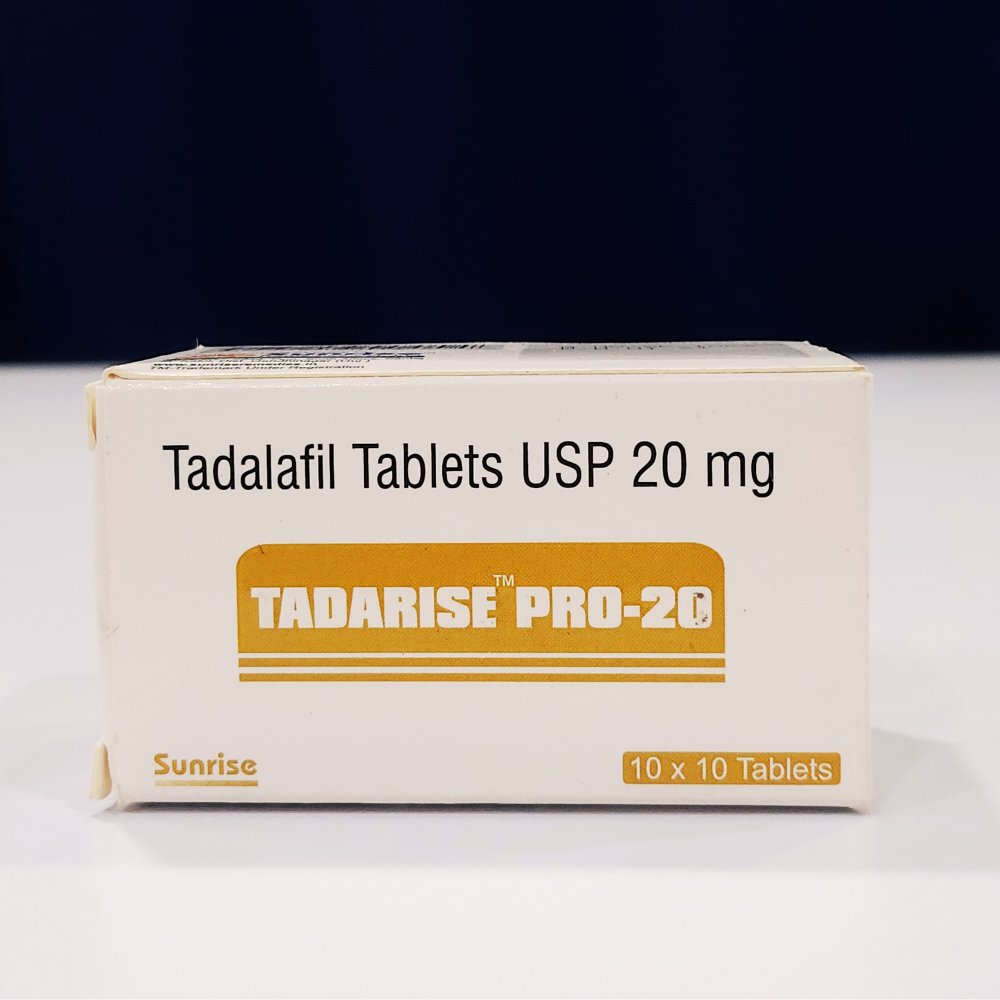Tadarise Pro 20 mg Tablets