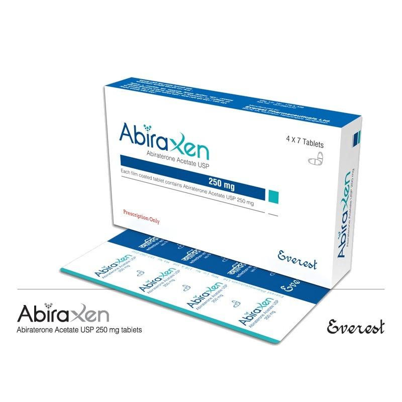 Abiraxen 250mg Tablets — Abiraterone Acetate 250 mg