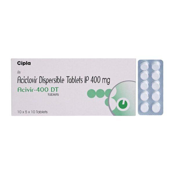 Acivir 400 Dt Tablet - Acyclovir - Acivir