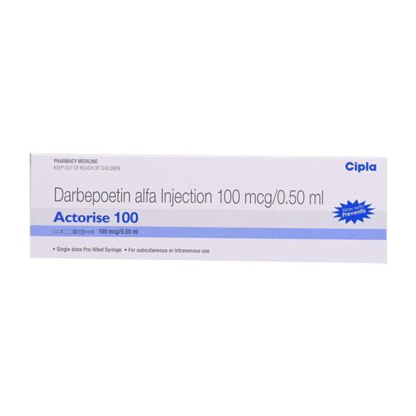 Actorise 100 mcg Injection - Darbepoetin Alfa - Actorise