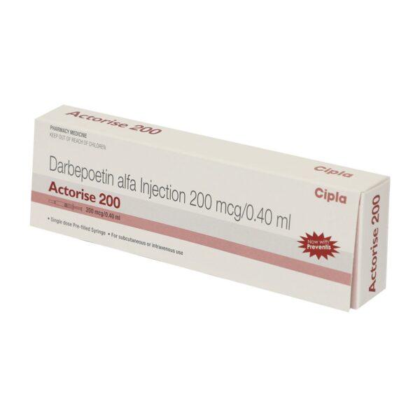 Actorise 200 mcg Injection - Darbepoetin Alfa - Actorise