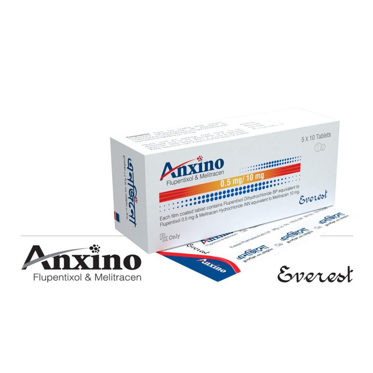 Anxino 0.5/10 mg Tablets - Flupentixol, Melitracen - Anxino