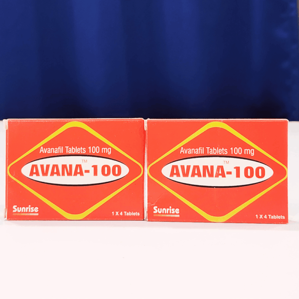 Avana 100 mg Tablets - AVANAFIL - Avana