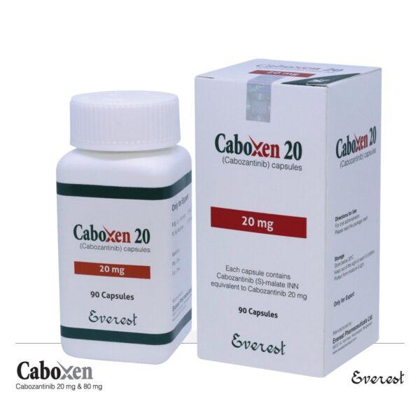 Caboxen 20 mg Capsules - Cabozantinib - Caboxen