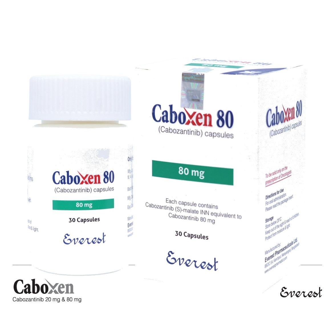 Caboxen 80 mg Capsules — Cabozantinib 80 mg