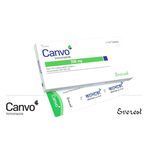 Canvo 200 mg Tablets - Voriconazole - Canvo