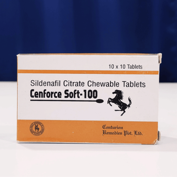Cenforce Soft 100 mg Tablets - SILDENAFIL CITRATE - Cenforce